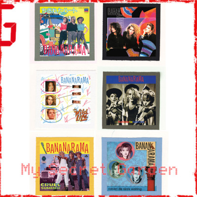 Bananarama - Cruel Summer, 1984 Album / Veuns Cloth Patch or Magnet Set 1a or 1b  Bananarama - Cruel Summer, 1984 Album / Veuns Cloth Patch or Magnet Set 1a or 1b